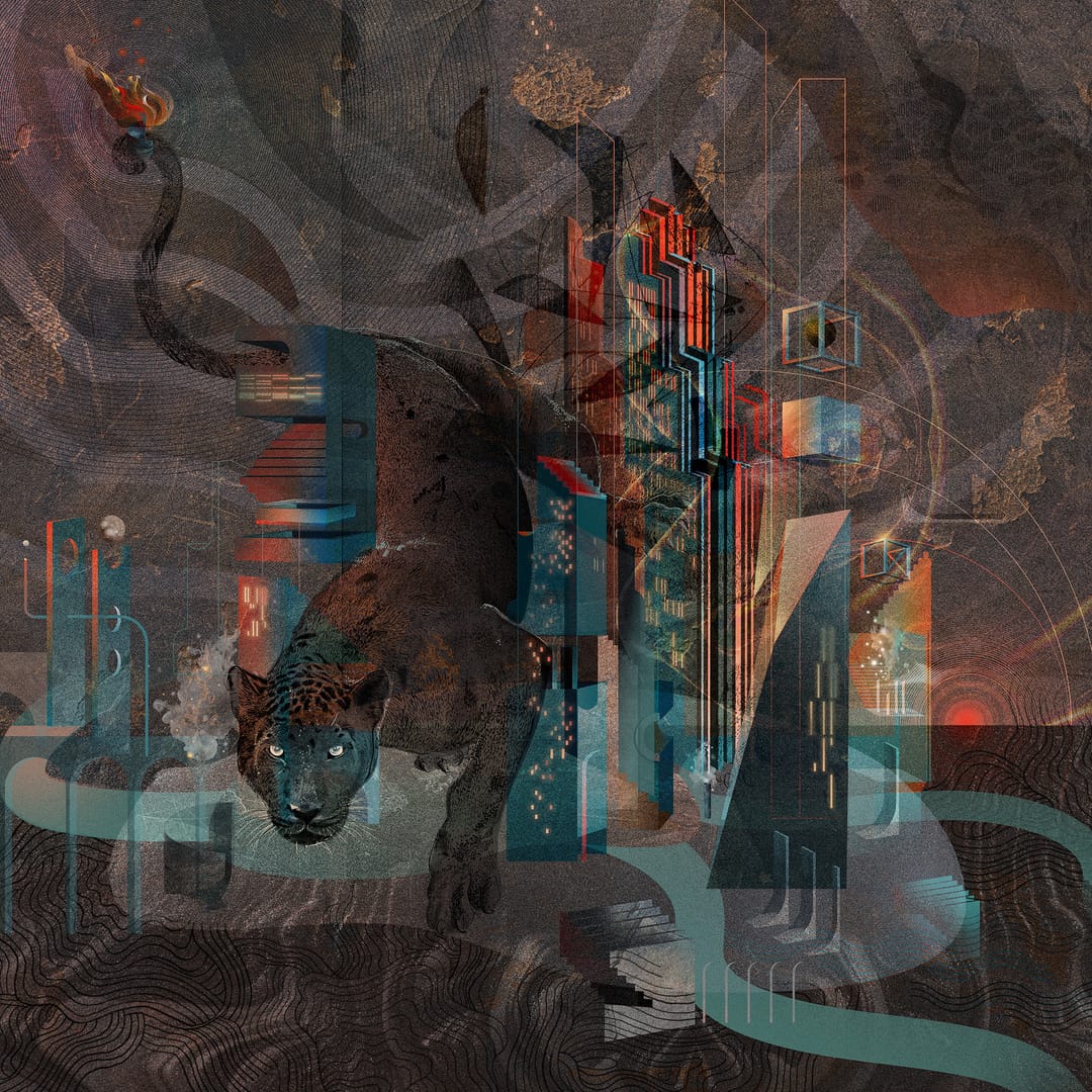 Dive Into The City that never sleeps – Katarzyna Budka, giclee, 2024