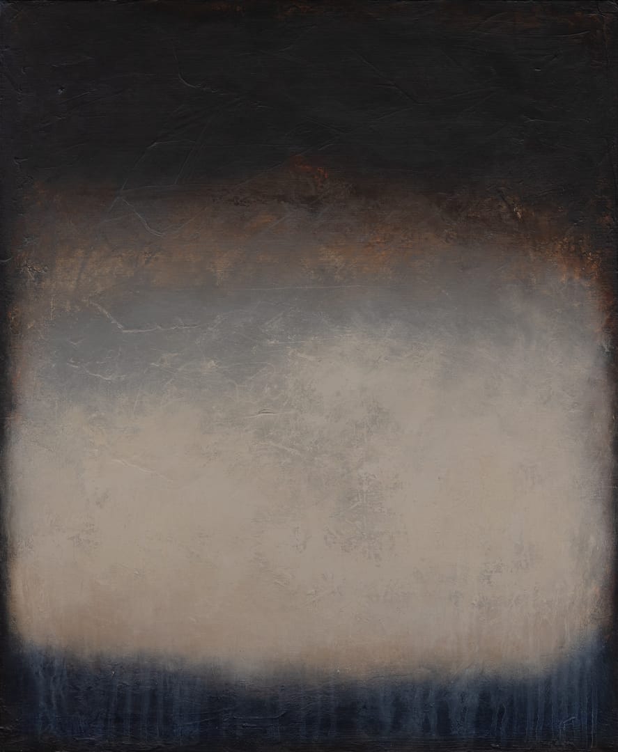 Little Black Cloud – Łukasz Olek, akryl, 2026
