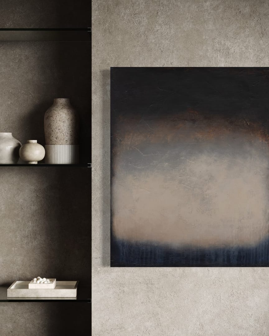 Little Black Cloud – Łukasz Olek, akryl, 2026
