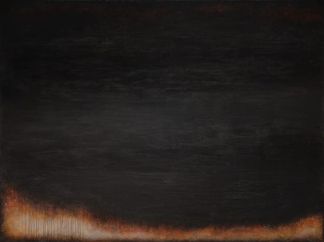 Bones Of Man – Łukasz Olek, akryl, 2025
