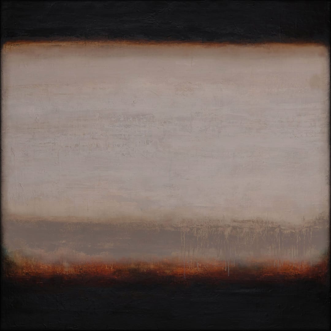 The Melting Of The Sun – Łukasz Olek, akryl, 2022