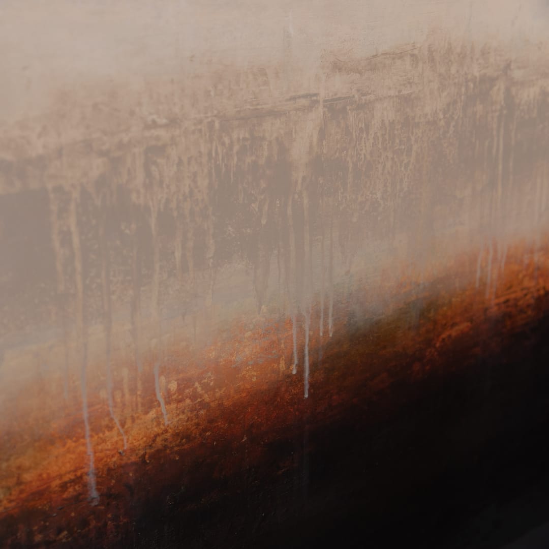 The Melting Of The Sun – Łukasz Olek, akryl, 2022