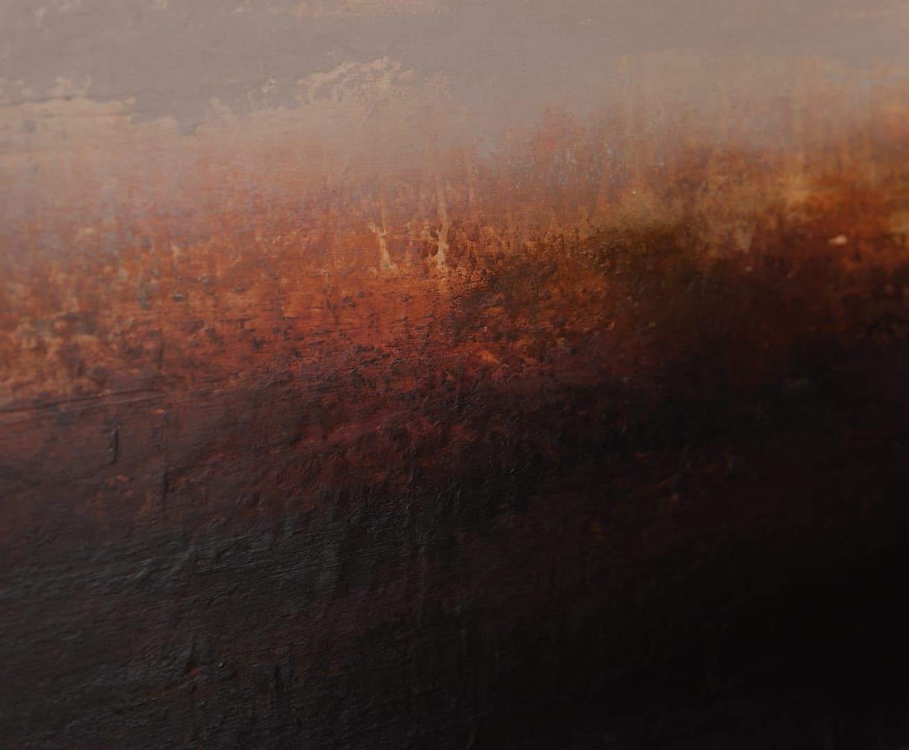 The Melting Of The Sun – Łukasz Olek, akryl, 2022
