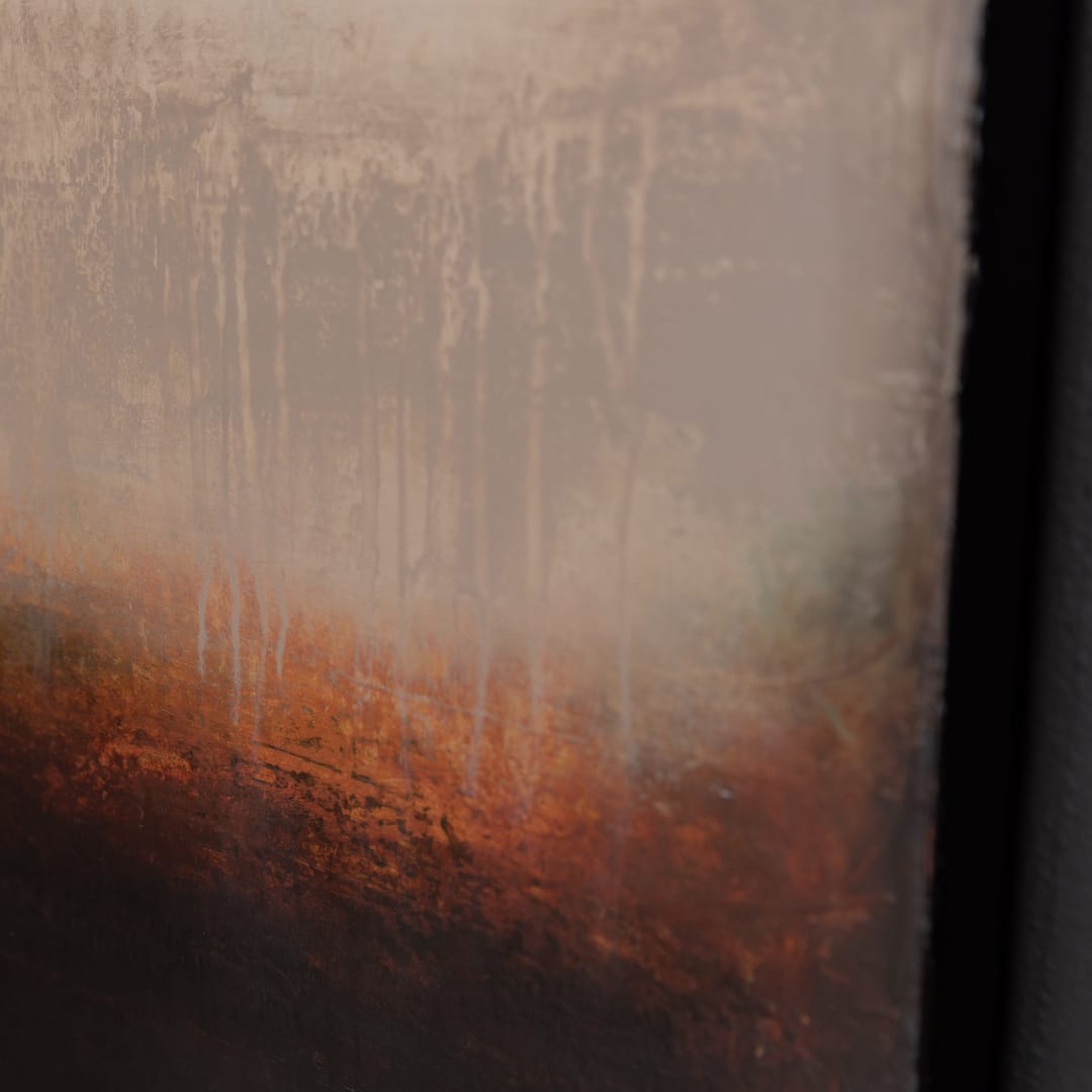 The Melting Of The Sun – Łukasz Olek, akryl, 2022