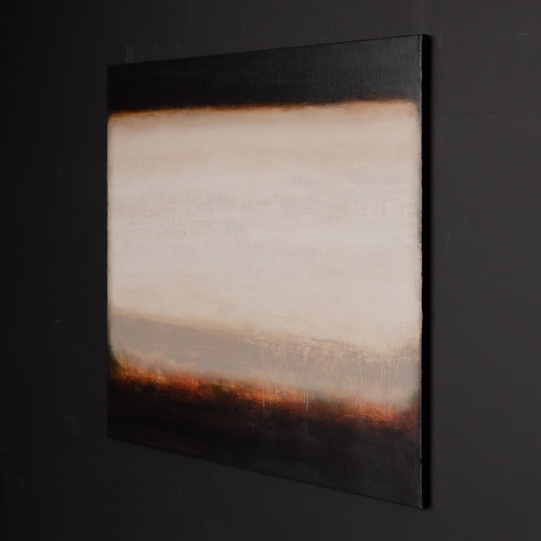 The Melting Of The Sun – Łukasz Olek, akryl, 2022
