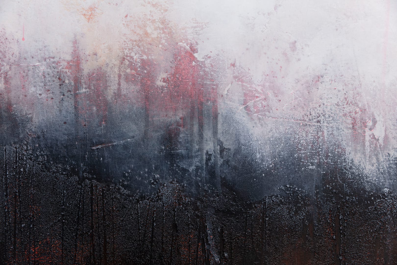 Buried Alive – Łukasz Olek, akryl, 2021