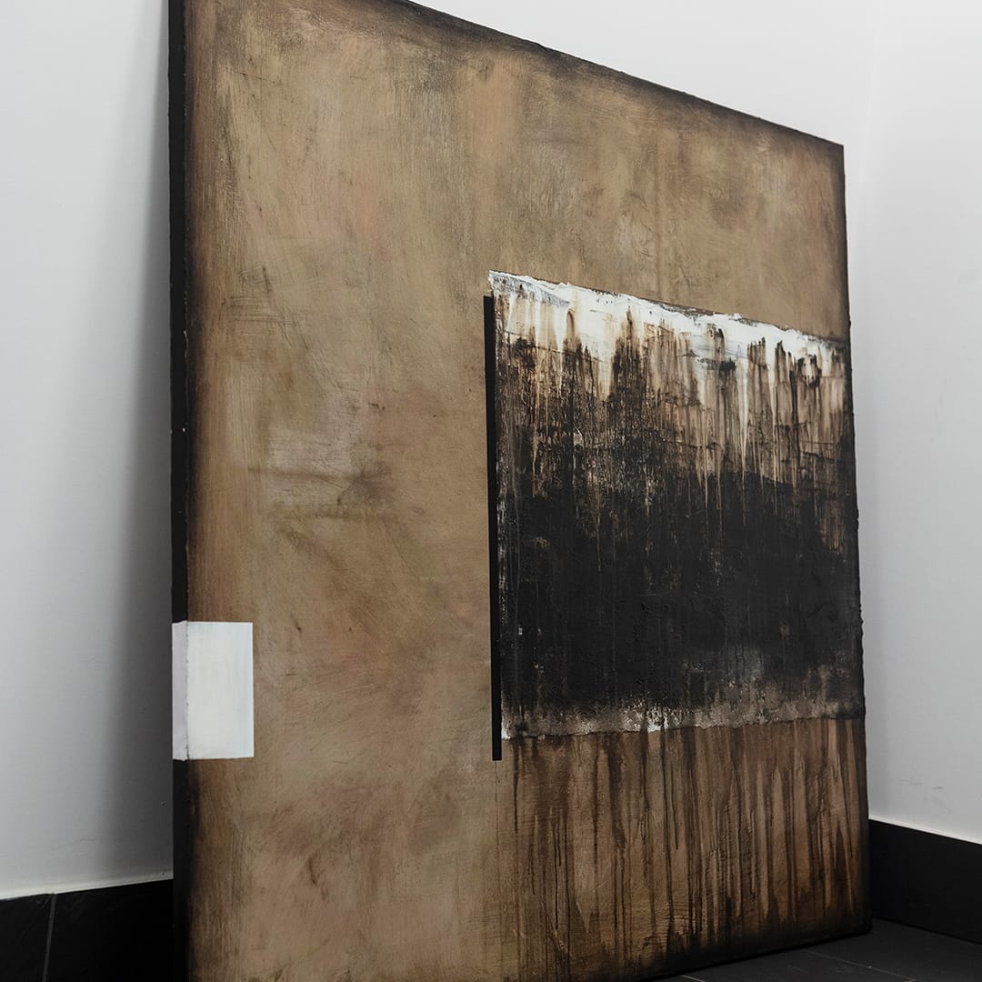 Borderline – Łukasz Olek, akryl, 2019