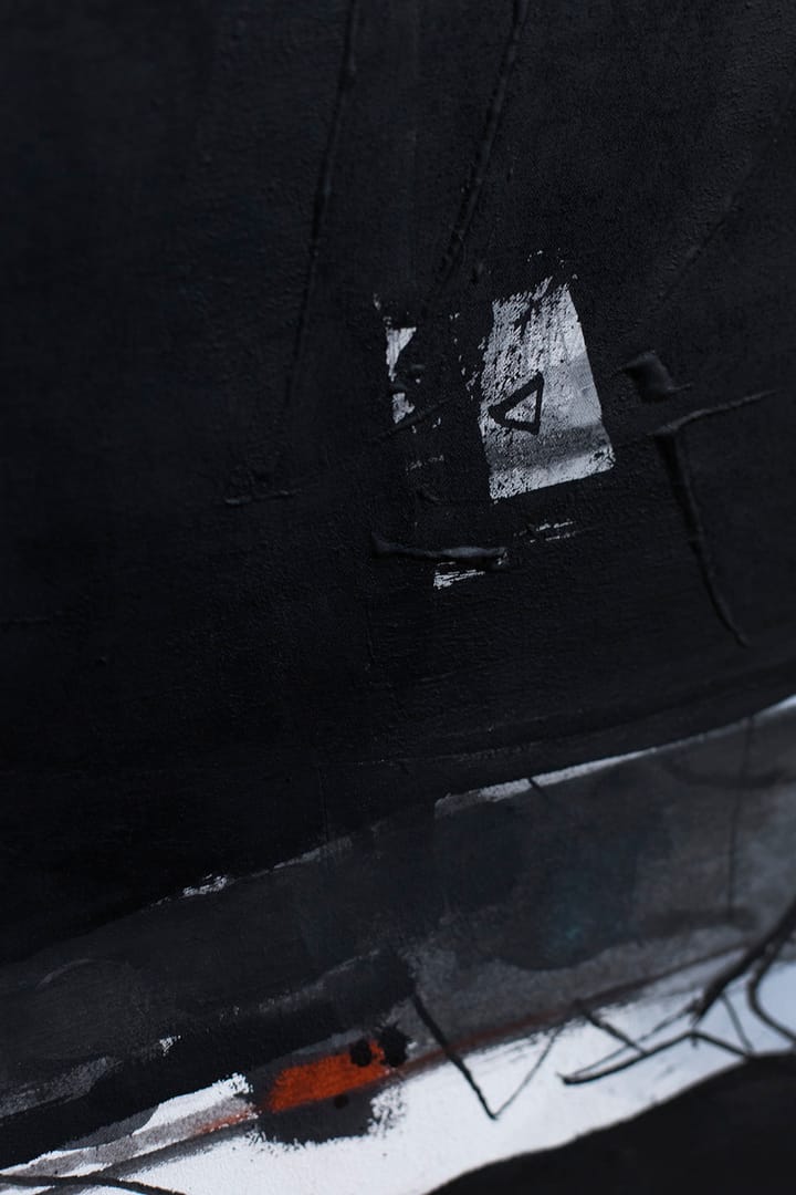 Afterglow – Mikołaj Obrycki, akryl, technika mieszana, 2014