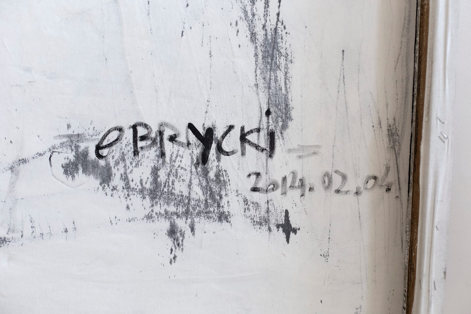 Afterglow – Mikołaj Obrycki, akryl, technika mieszana, 2014