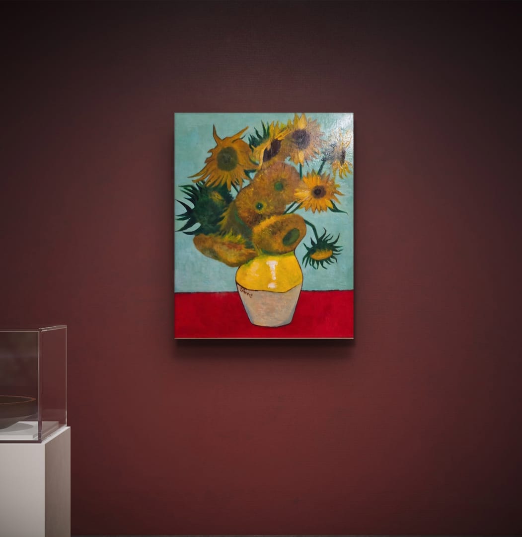 Kopia "wariacja" Vincent van Gogh – Izabela Jereczyńska, akryl, 2026