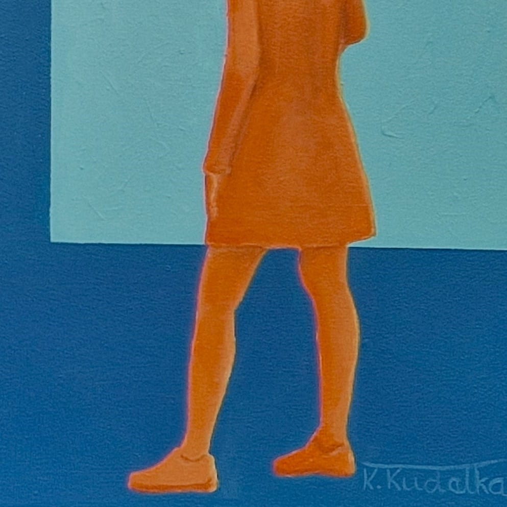 Niebawem – Katarzyna Kudełka, akryl, 2026