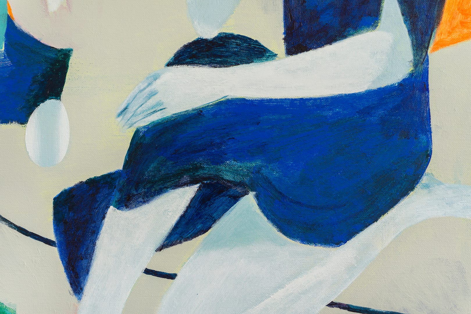 on warm ground – Aliaksandr Biruk, akryl, 2026