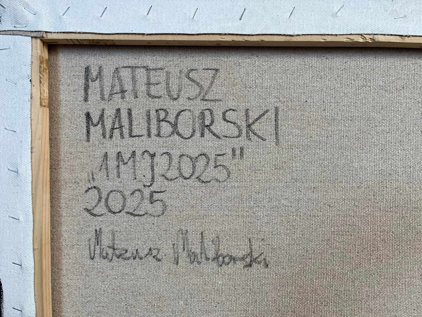 1MJ2025 – Mateusz Maliborski, olej, 2025
