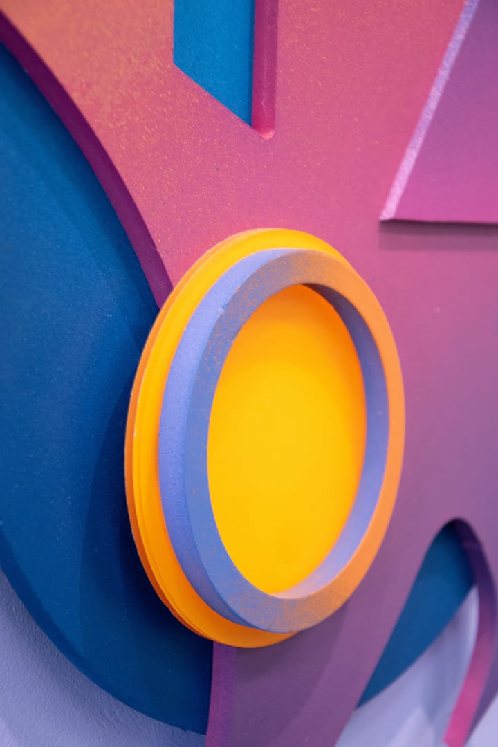 Abstract Form 7 – Eskaer, graffiti, technika własna, 2026
