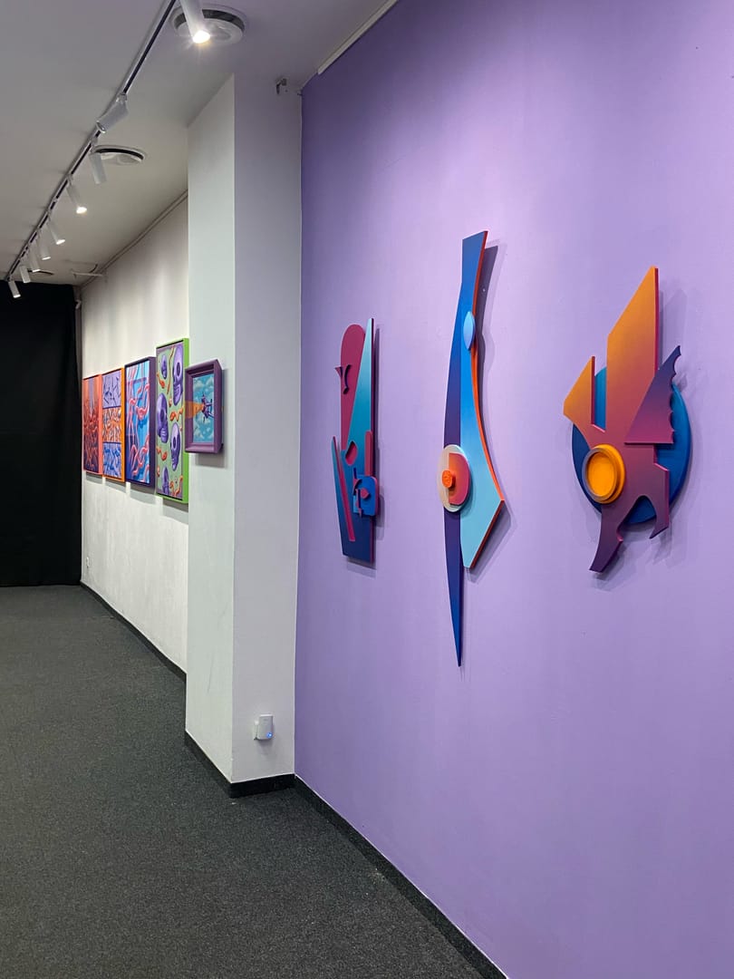 Abstract Form 7 – Eskaer, graffiti, technika własna, 2026