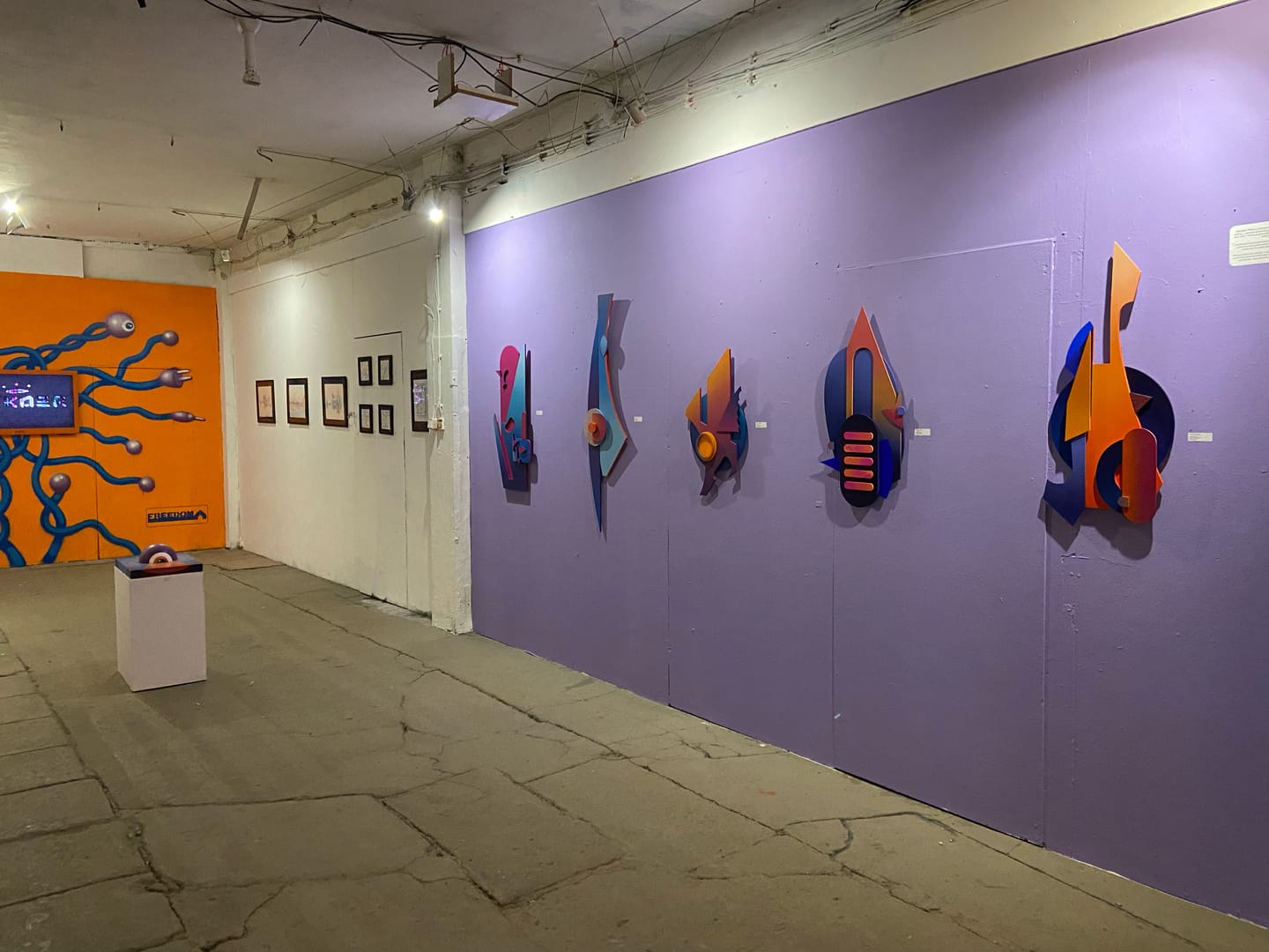 Abstract Form 7 – Eskaer, graffiti, technika własna, 2026