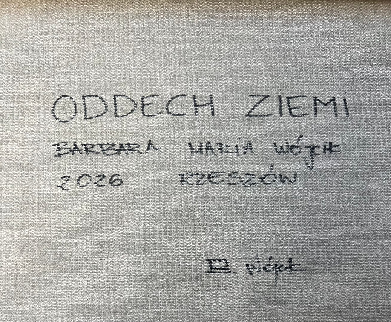 Oddech Ziemi – Barbara Maria Wójcik, akryl, 2026