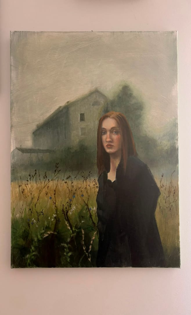 Julia I – Małgorzata Adamska, olej, 2026
