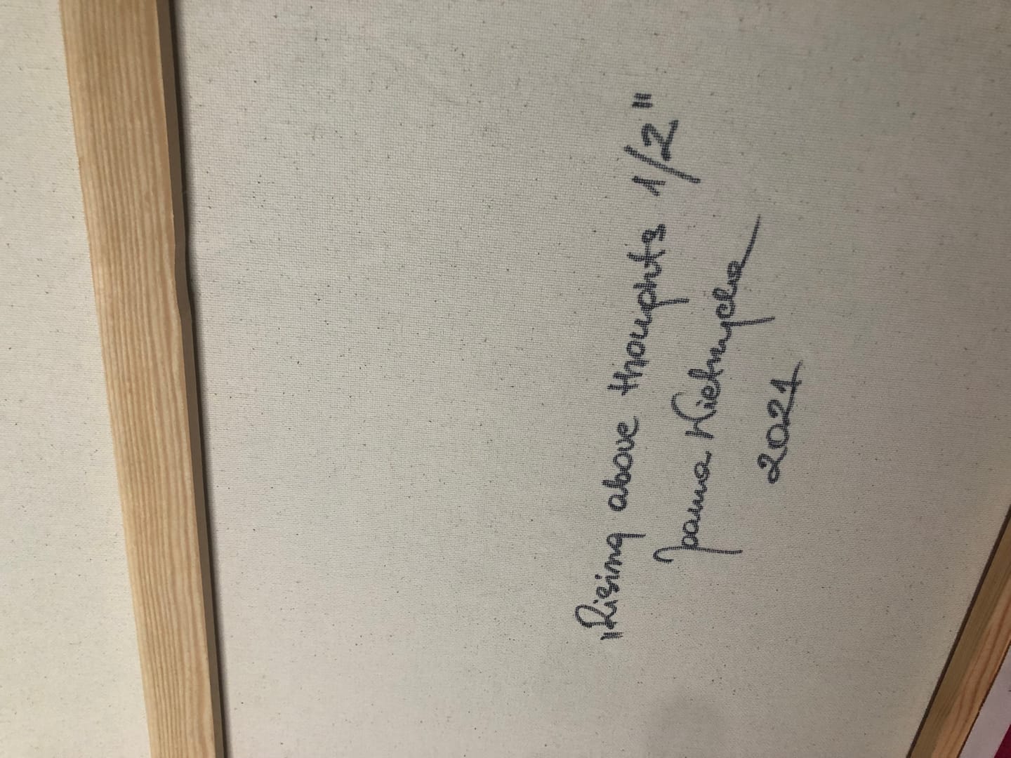 Rising above thoughts 1/2 – Joanna Wietrzycka, kolaż, 2021