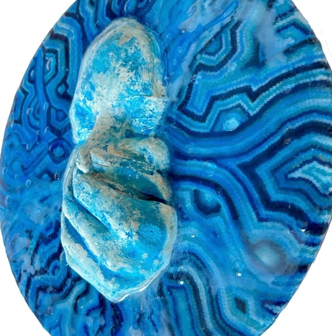 SELF PORTAL 3.0 – Marta Hołderna @hola_holson, relief, technika mieszana, technika własna, 2024