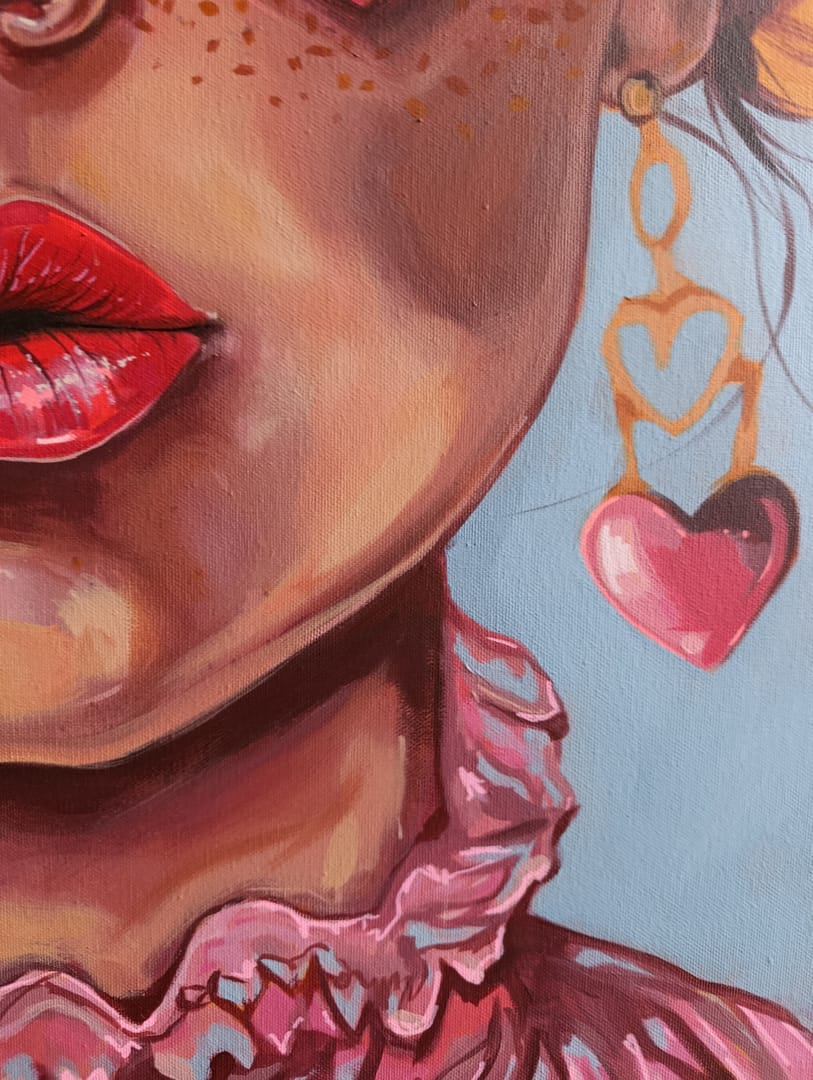 Circus Love – Dagmara Rybak, akryl, 2026