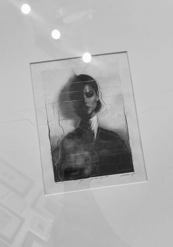 kartografia milczenia – Katarzyna Dubska, rysunek na papierze