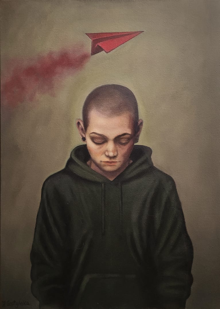 Nieloty III – Justyna Gostyńska, akryl, 2026