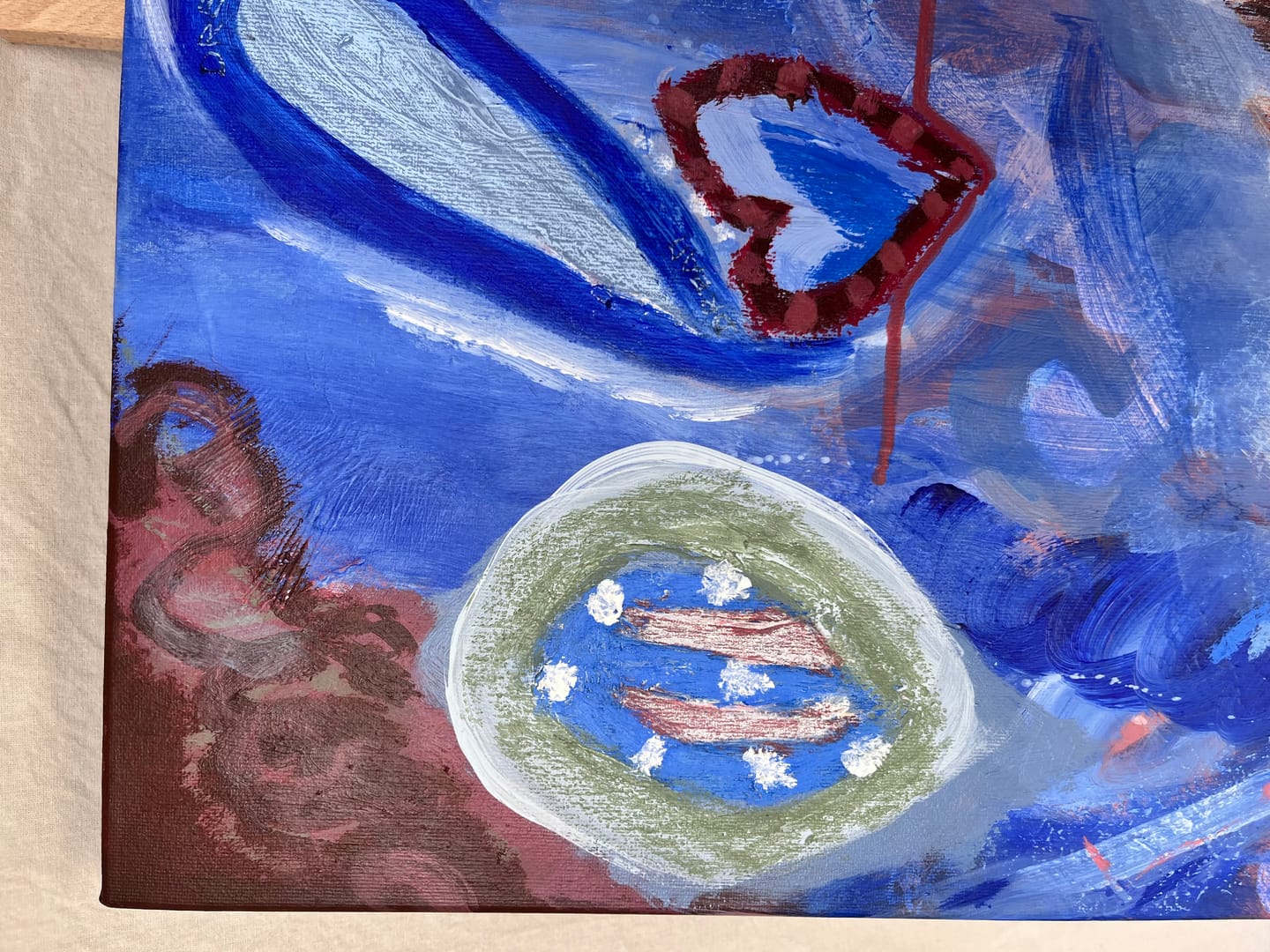 There is a dream – Asia Sternal, technika mieszana, 2026