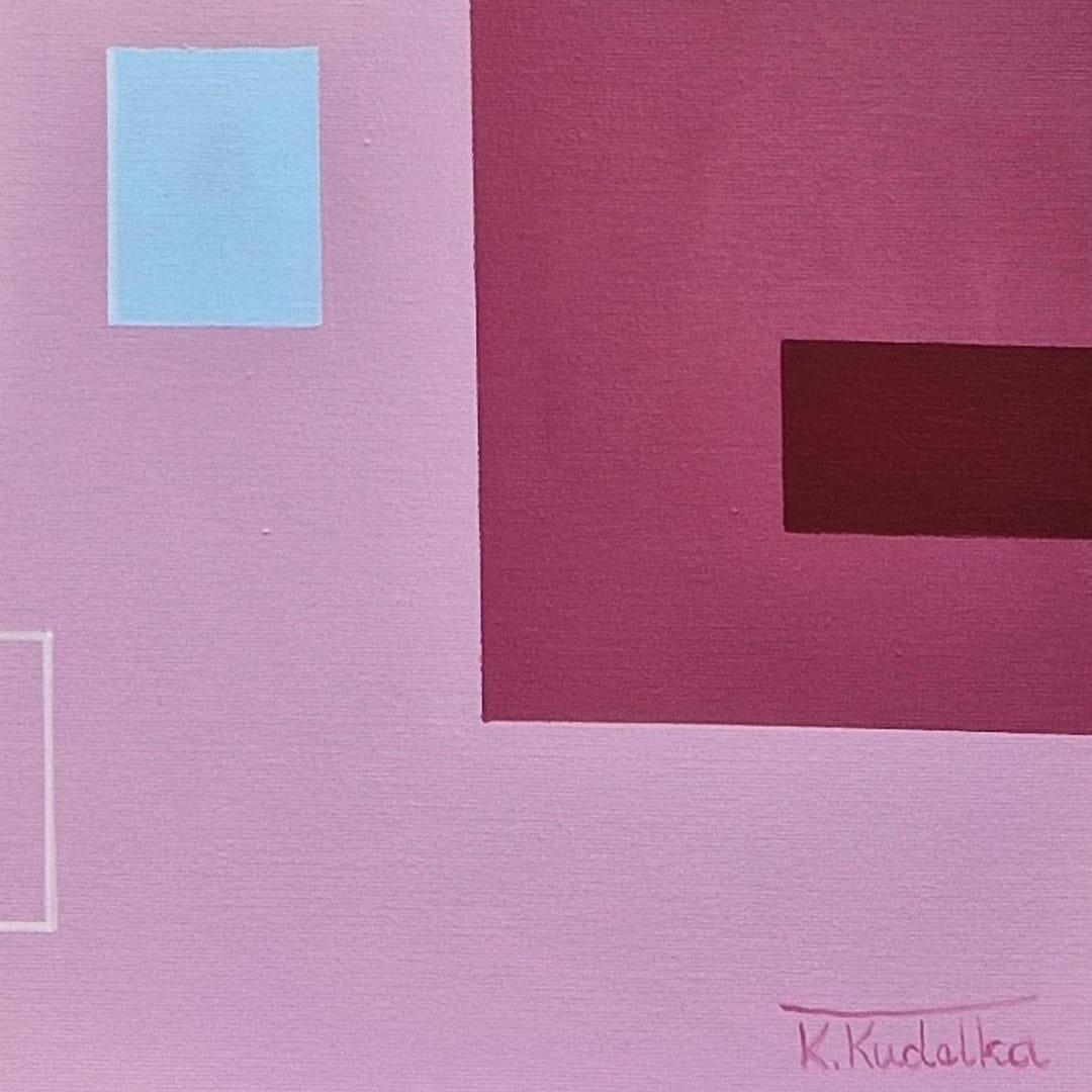 Tęsknota – Katarzyna Kudełka, akryl, 2026
