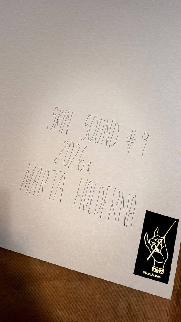 SKIN SOUND #9 – Marta Hołderna @hola_holson, technika mieszana, 2026