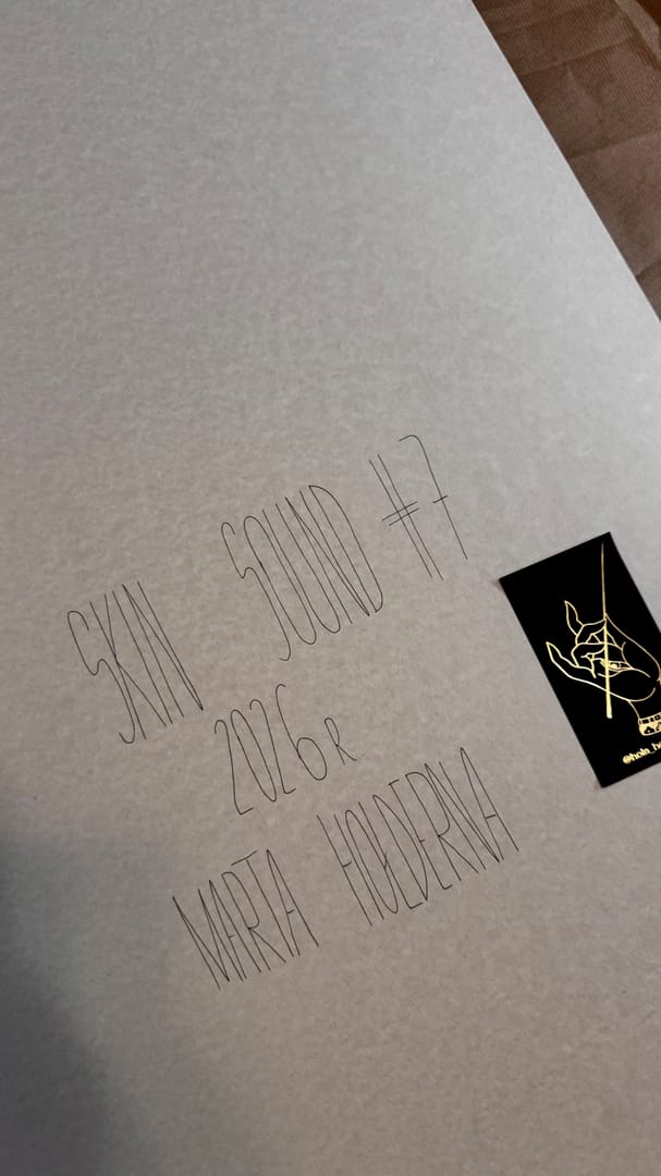 SKIN SOUND #7 – Marta Hołderna @hola_holson, technika mieszana, 2026
