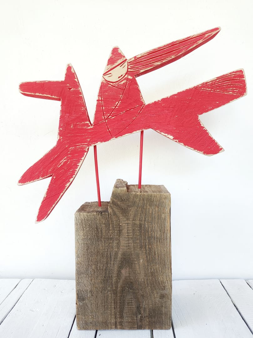 Kirgizka - Kyzyl (czerwony) – Jakub Szczepański, rzeźba, 2019/2026