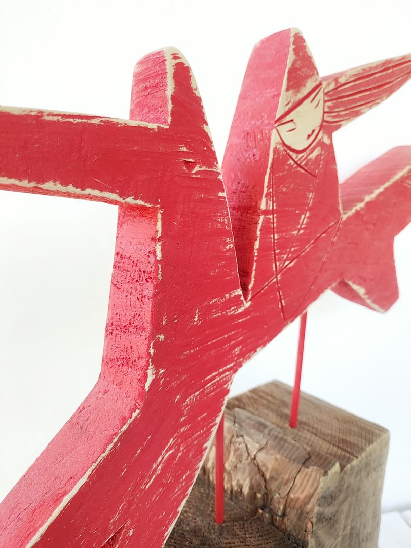 Kirgizka - Kyzyl (czerwony) – Jakub Szczepański, rzeźba, 2019/2026