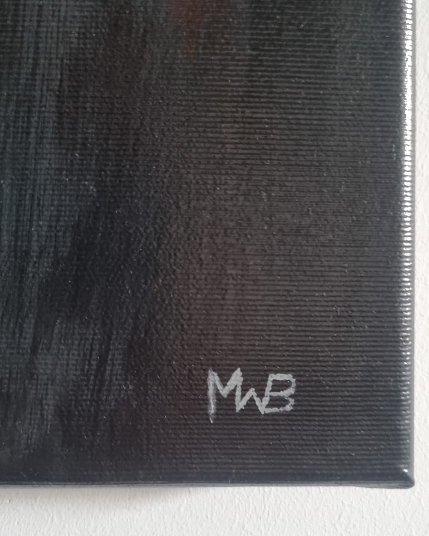 Maski – Marcin Bujas, akryl, 2026