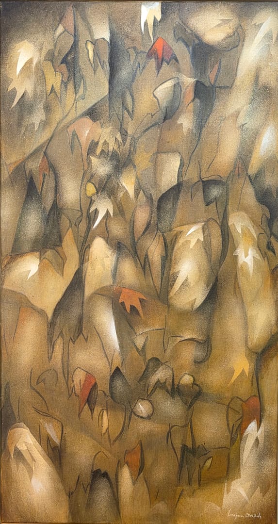 Winobluszcz – Lucjan Orzech, olej, 2024