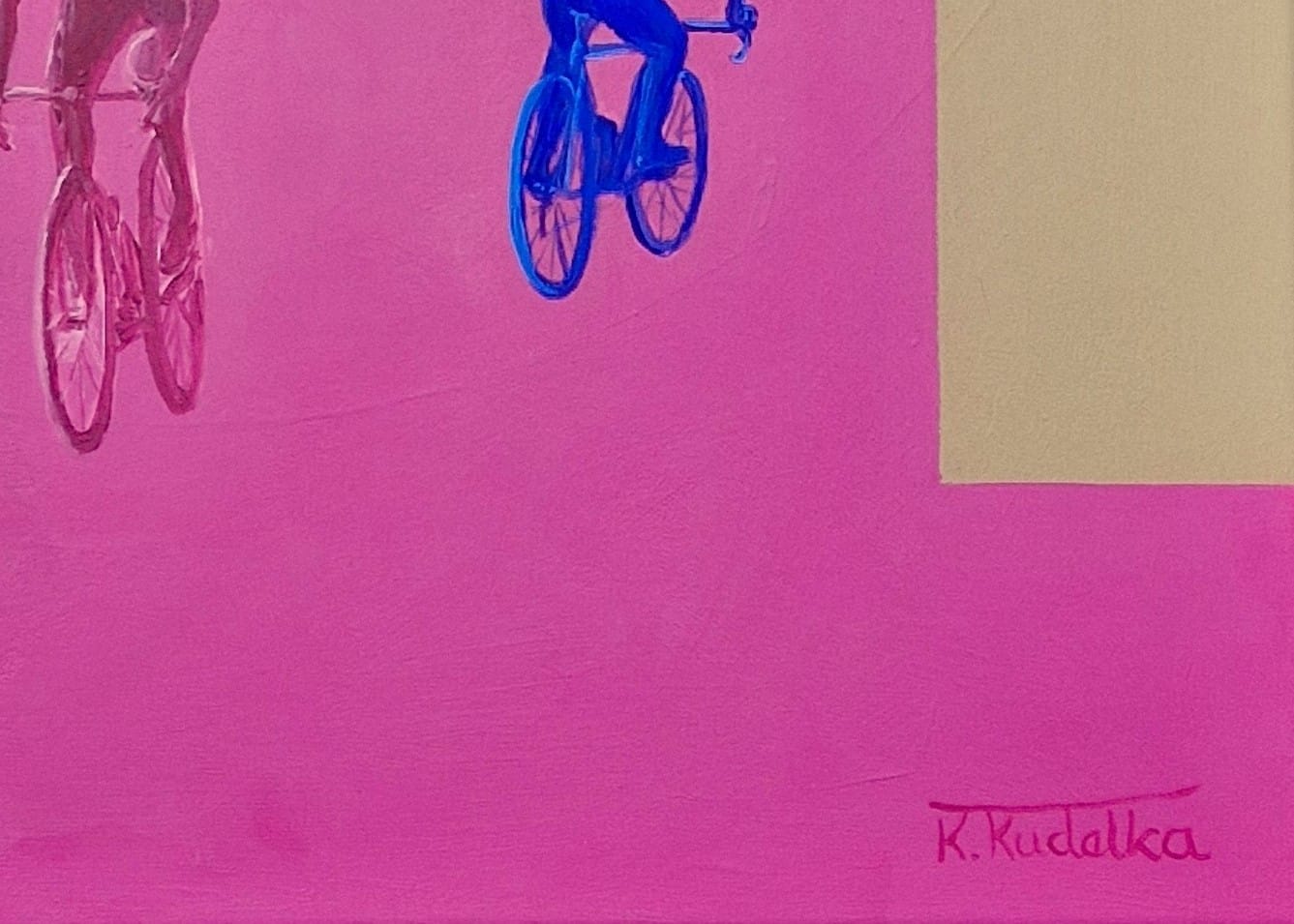 Innym razem – Katarzyna Kudełka, akryl, 2026