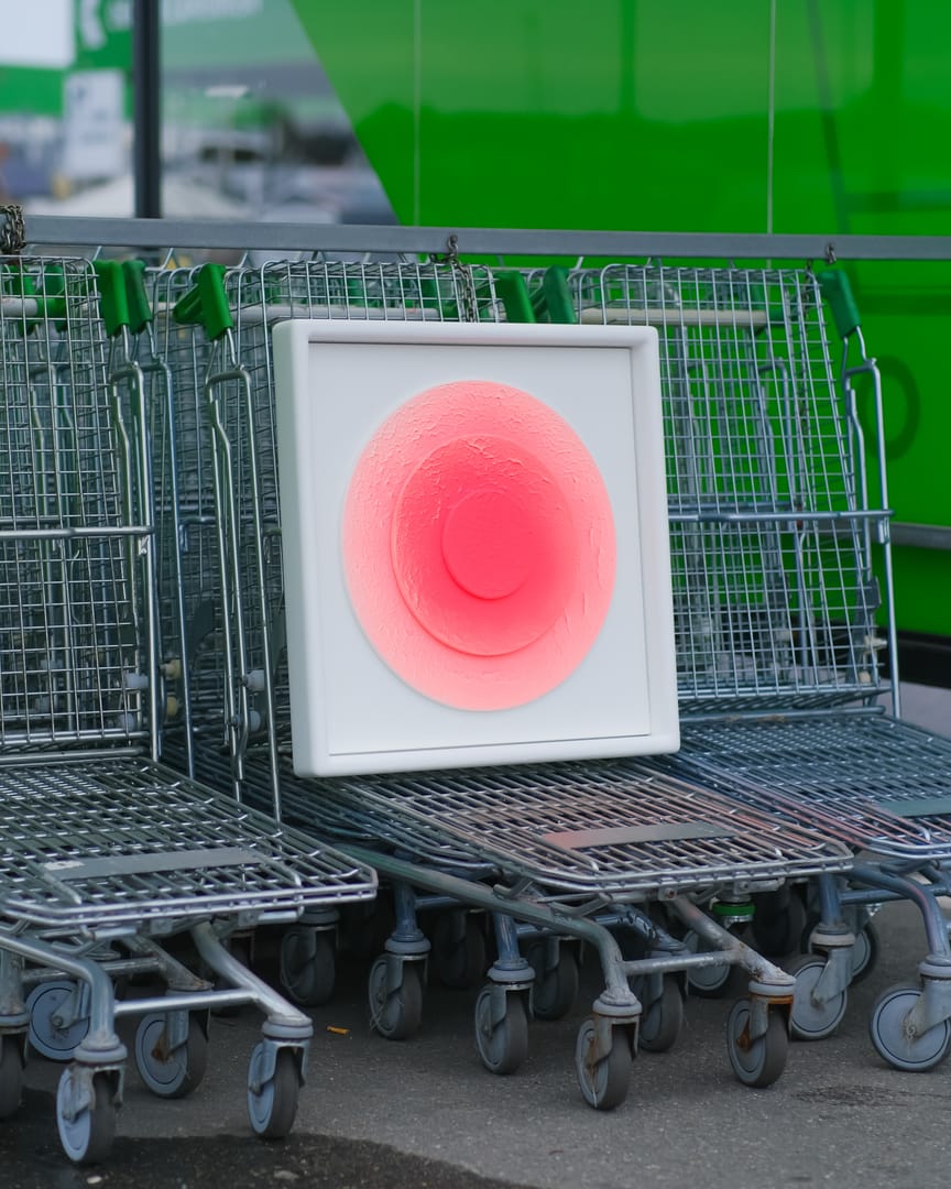 Sutek/Nipple – Maciej Mikuła, akryl, technika własna, technika mieszana, 2026