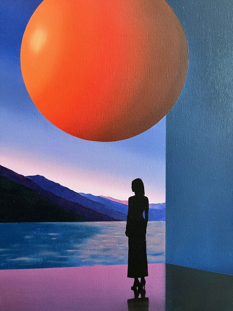 Elsewhere10 – Mateusz Maliborski, olej, 2026