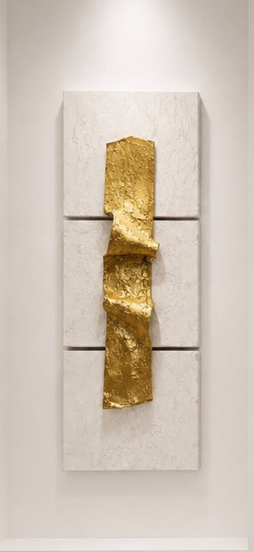 AUREUM – Dod, akryl, relief, 2025