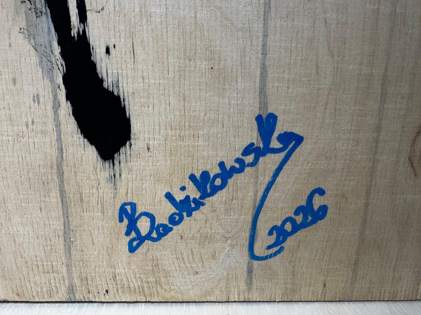 Przebudzenie – Beata R, akryl, 2026