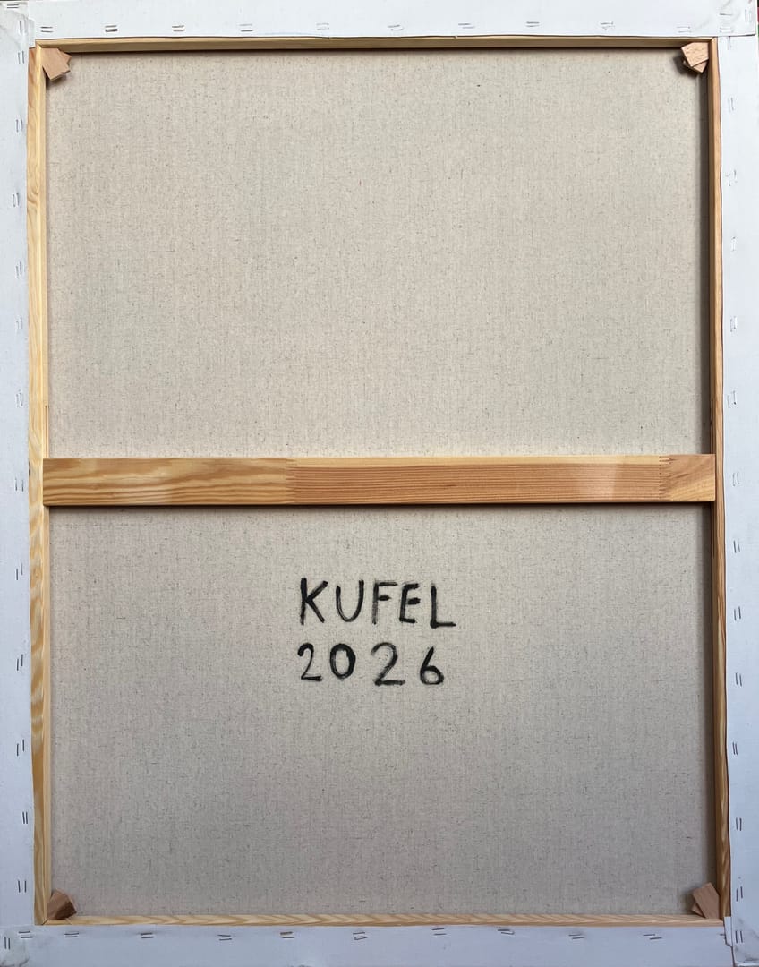 ARTIFICIALIS – Grzegorz Kufel, olej, 2026